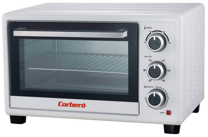 Mini horno Corbero CHS260WCL Blanco 26L 1500W