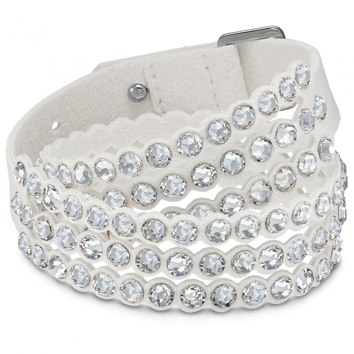 Pulsera gris Slake Power Collection · Swarovski