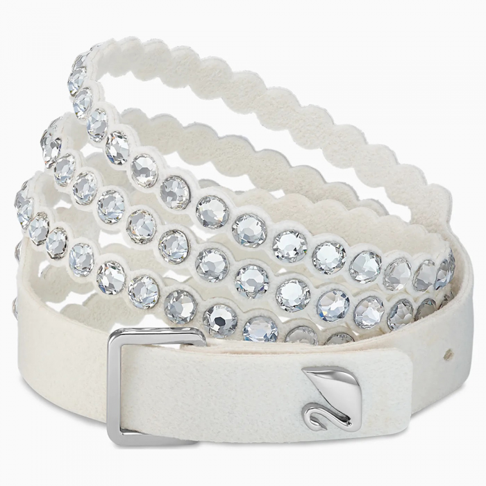 Pulsera gris Slake Power Collection · Swarovski