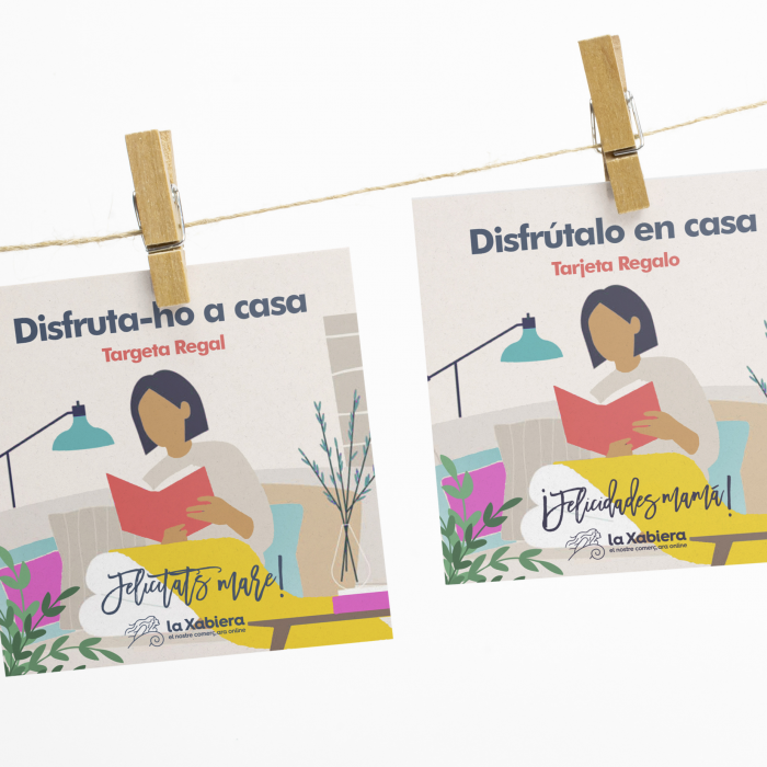 Tarjeta con 15€ de regalo para el Día de la Madre - Comercios de hogar, libros, gadgets - Entrega en 24/48 horas