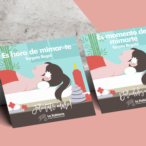 Tarjeta de 50+ 15€ de regalo para el Día del Madre - Comercios de belleza y salud - Entrega en 24/48 horas
