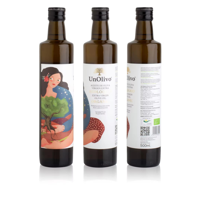 Aceite de Oliva Virgen Extra Ecológico UN OLIVO