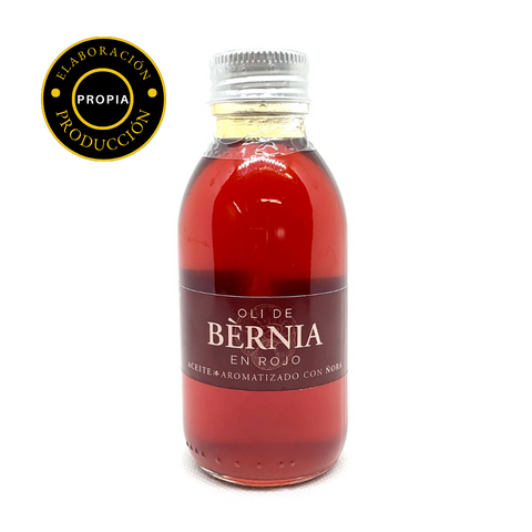 Aceite Oli de Bèrnia en rojo (aromatizado ñora) 125 ml