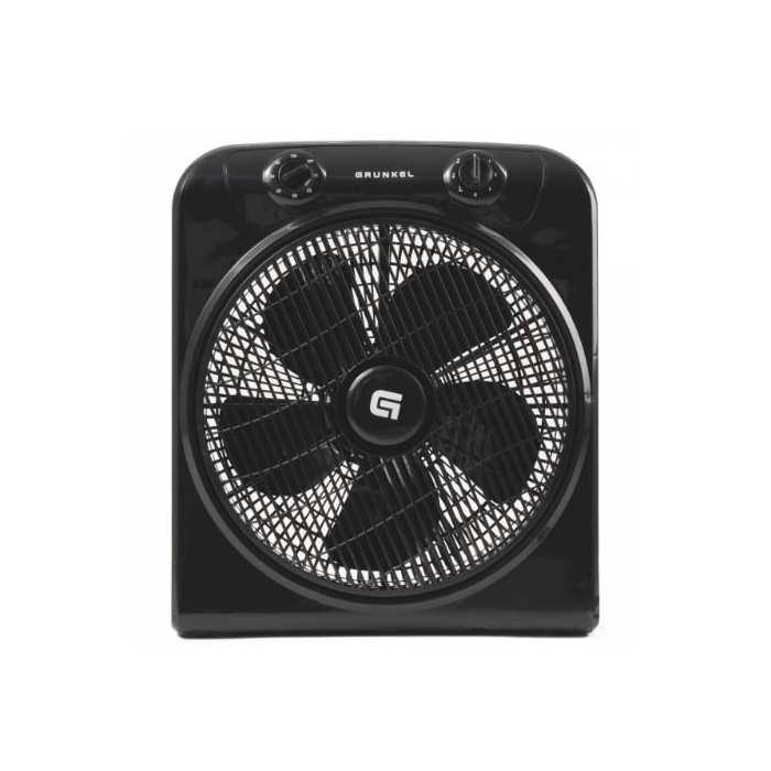 VENTILADOR BOX FAN GRUNKEL NEGRO 30CM 50W