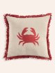 Cojín Crab Rojo