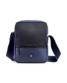 Bolso cruzado tecno azul y negro