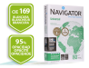 Papel fotocopiadora navigator din a4 80 gramos paquete de 500 hojas